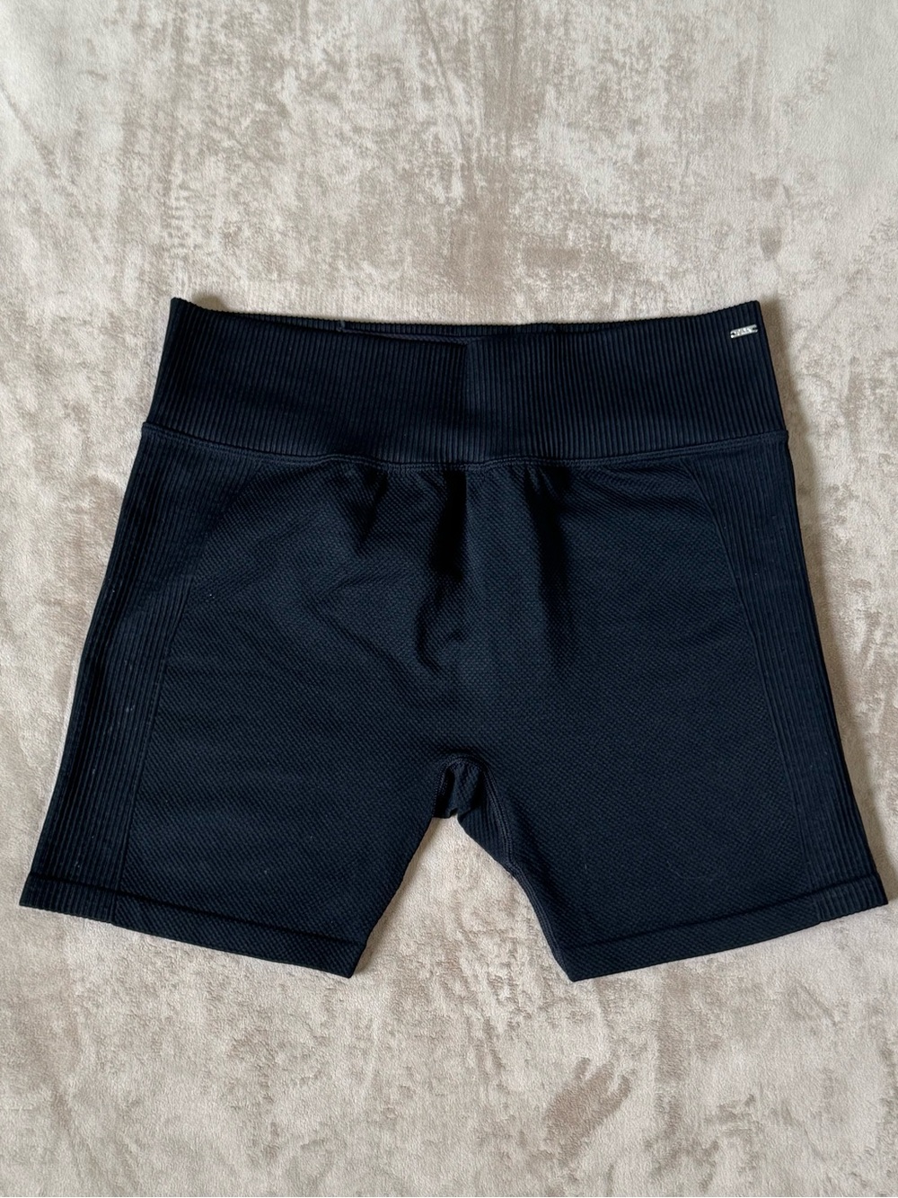 Victoria’s Secret Pink Black Active High Waisted Shorts